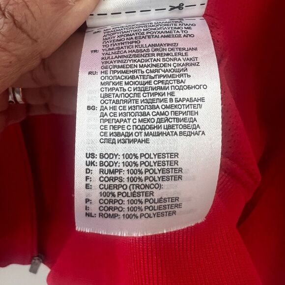 Men's Washington Wizards Official Adidas Warm Up Jacket Size L NBA Blokecore - Picture 7 of 8